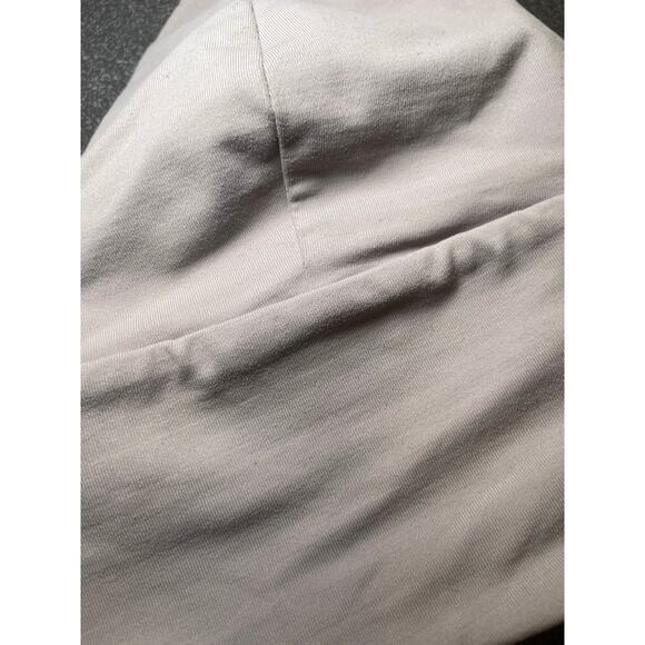 Lululemon Women 6 Pushing Limits Bra Dark Chrome Light Grey Criss Cross Back - Picture 13 of 13